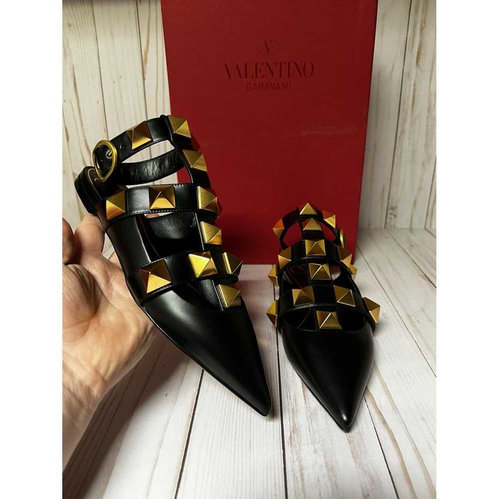 Valentino Garavani Leather mules & clogs - image 4