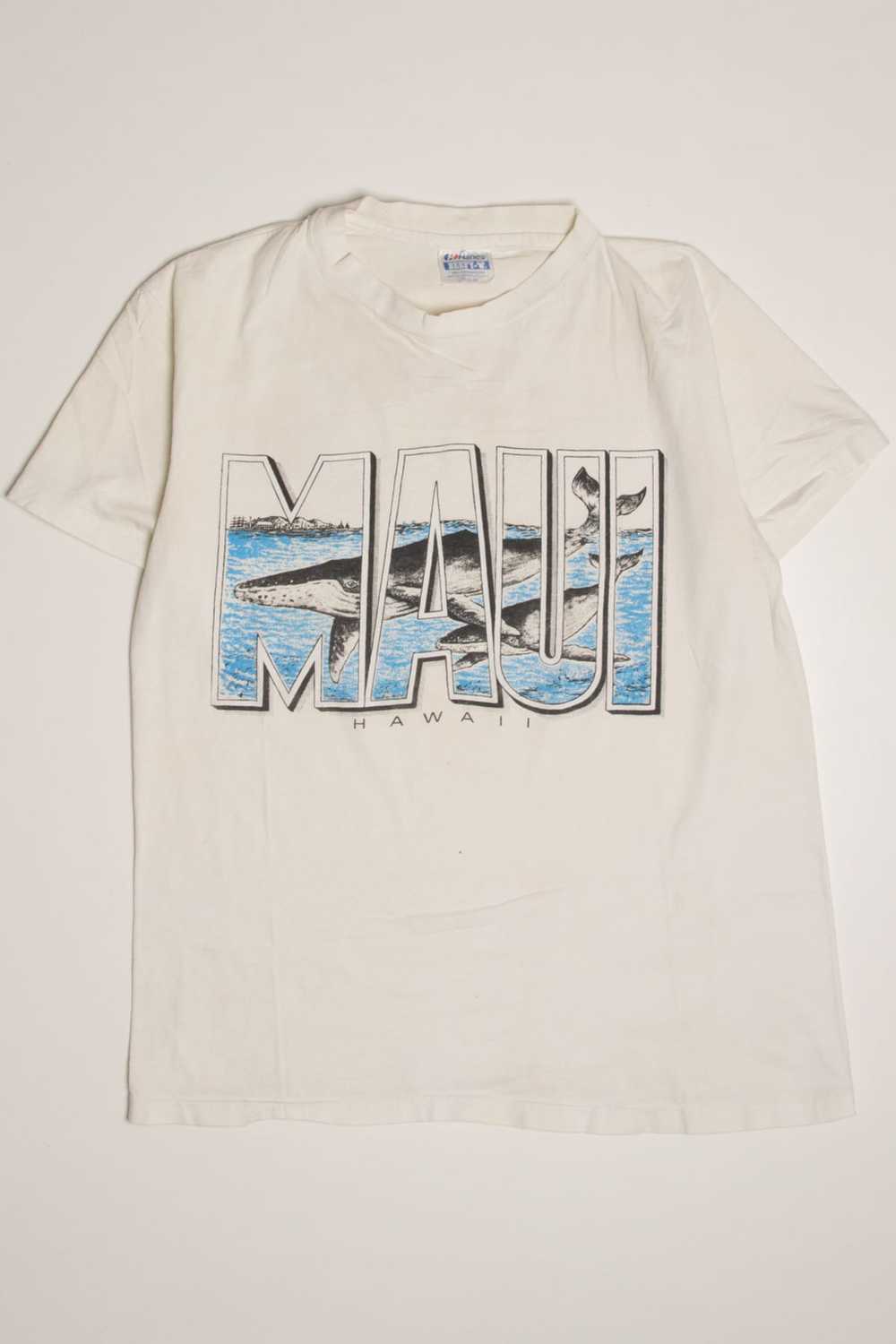 Vintage Maui Whale Watching T-Shirt (1990s) - image 2