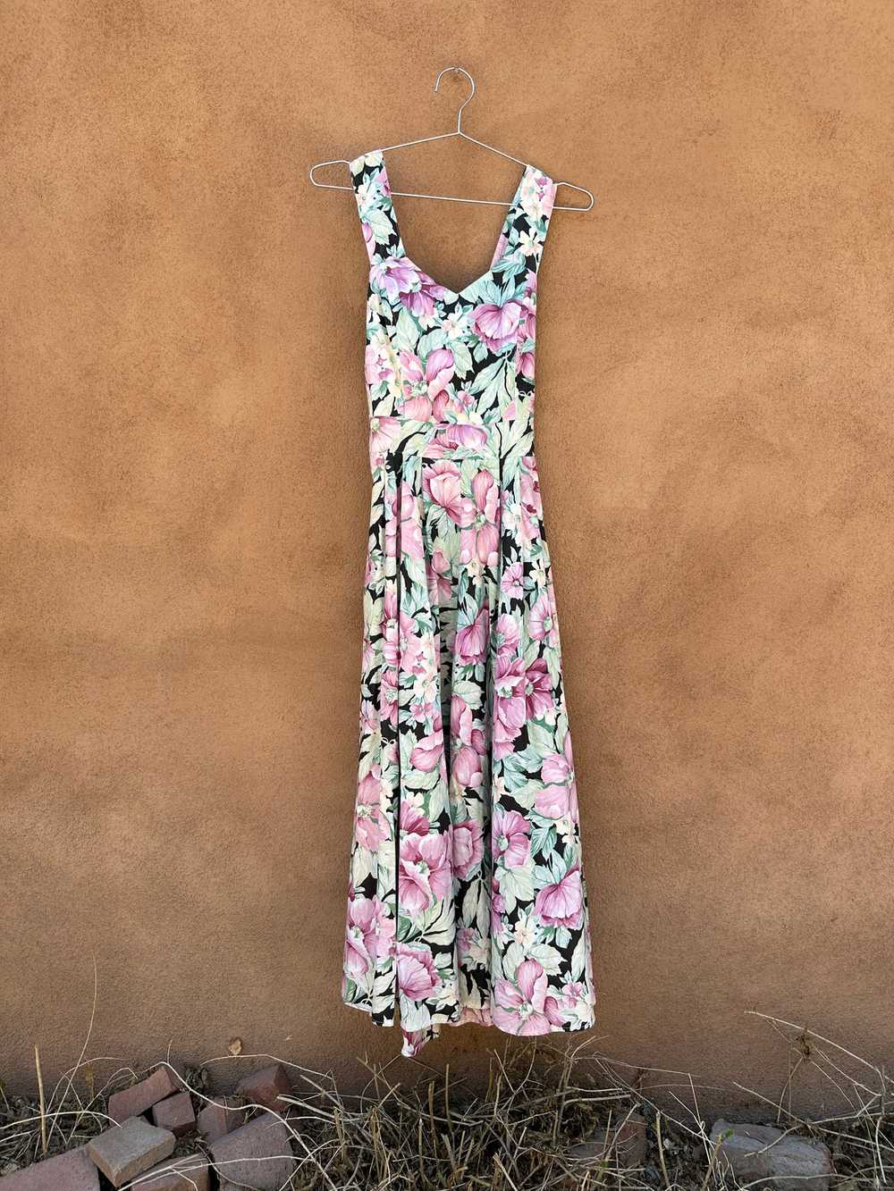 Carol Anderson California Cotton Floral Dress - image 1