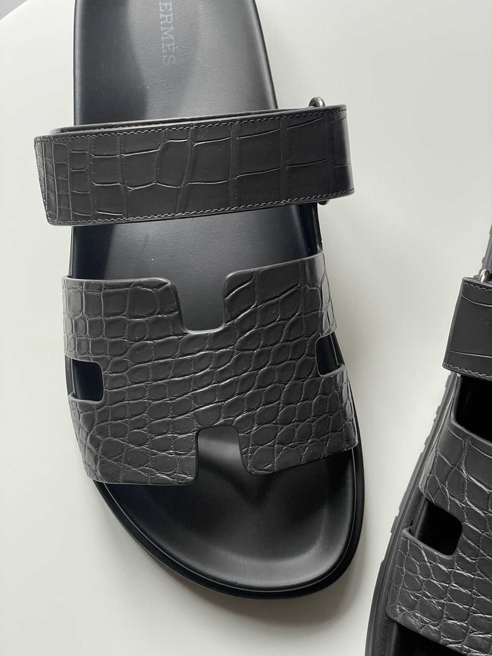 Hermes Graphite Matte Mississippiensis Alligator … - image 3