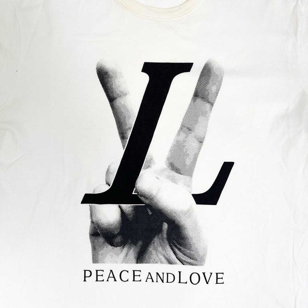 Louis Vuitton Louis Vuitton Peace And Love T-Shirt - image 3