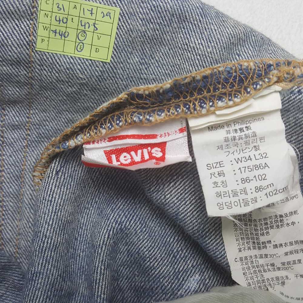 Distressed Denim × Levi's × Vintage Vintage Levi'… - image 8