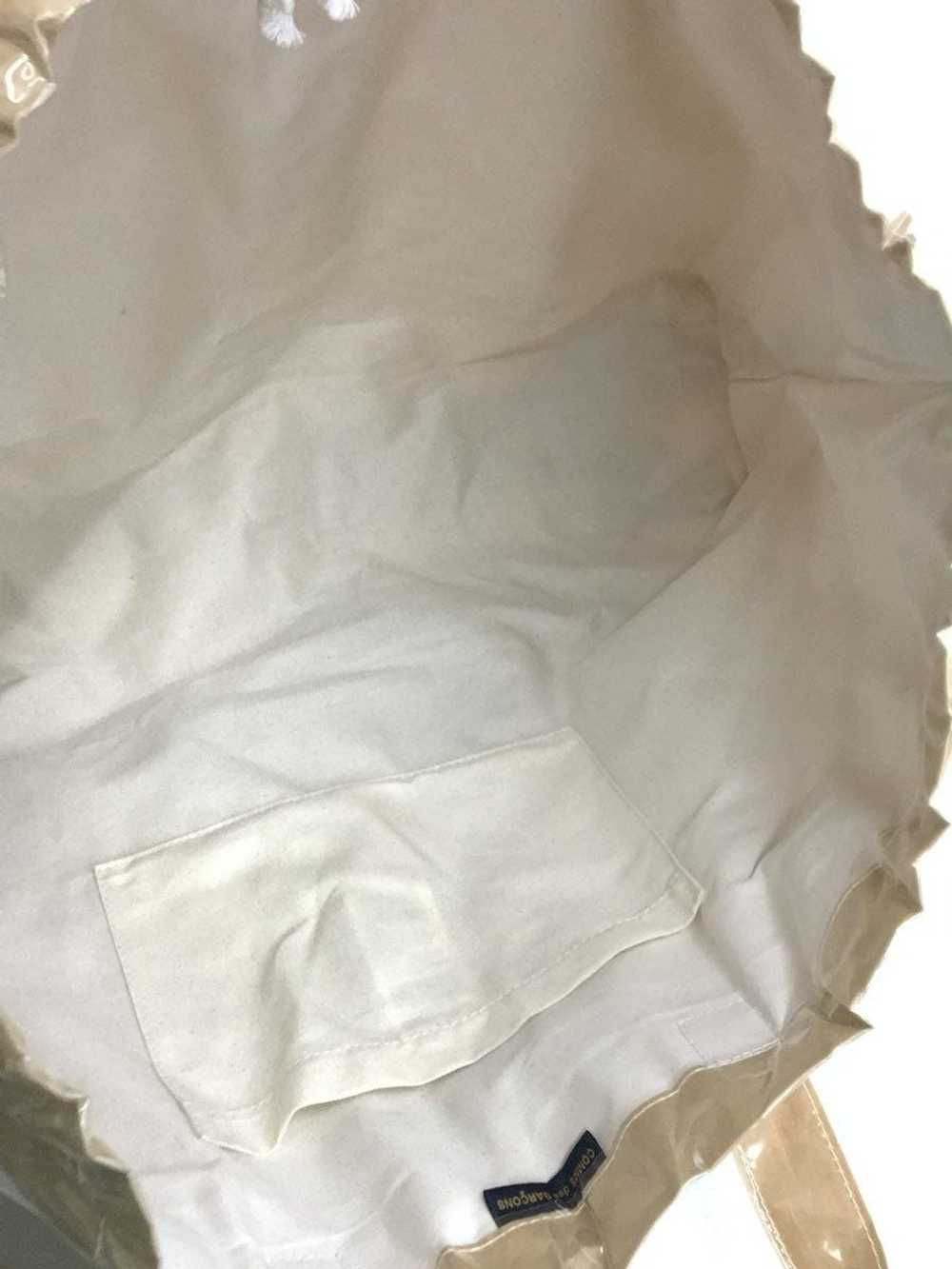 Comme des Garcons Bag Beige PVC Kraft Paper Tote … - image 6