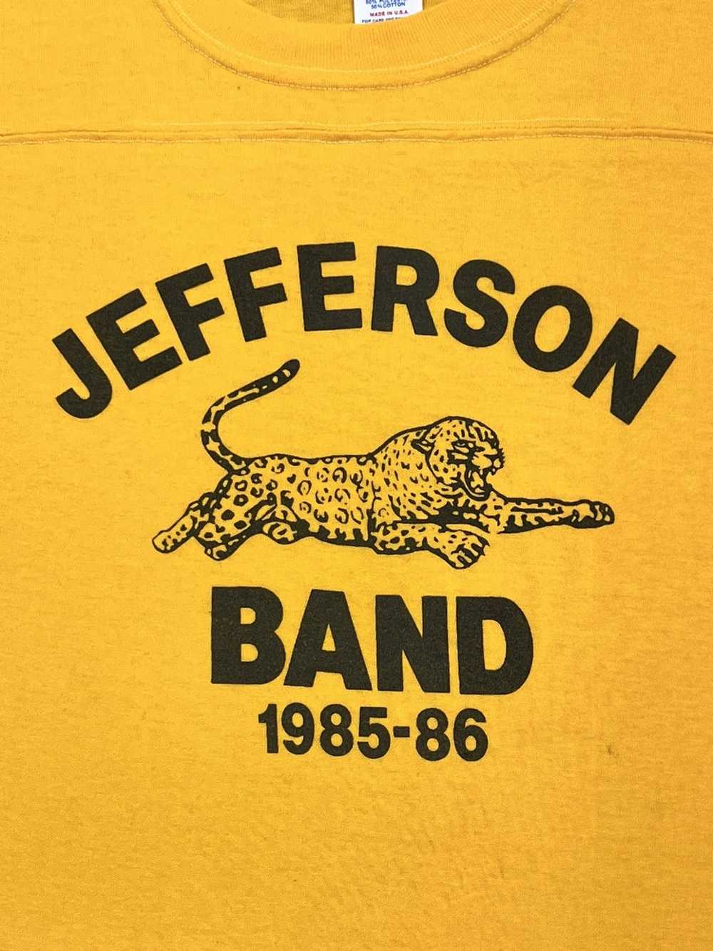 Jerzees × Made In Usa × Vintage 80s Jefferson Sch… - image 2