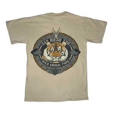 Gildan × Vintage Vintage San Diego Zoo T-Shirt Ti… - image 1