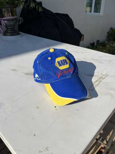 NASCAR Napa Racing Hat Blue and Yellow Michael Wal