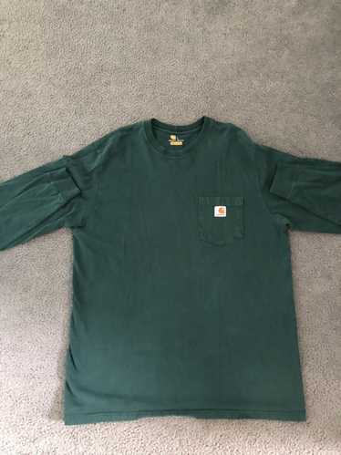 Carhartt Forest Green Carhartt Long Sleeve Tee