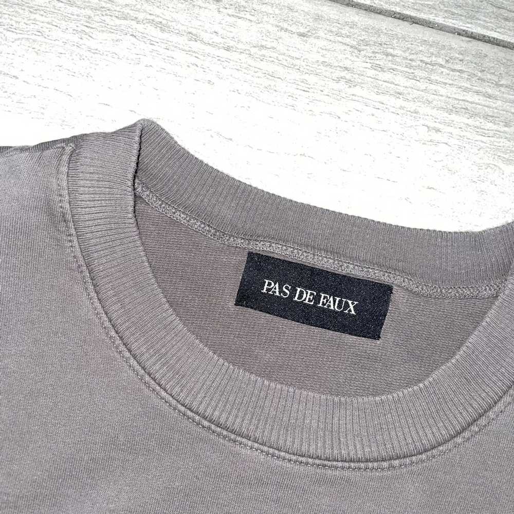 Pas De Faux Pas De Faux PDF Corp Pocket Crewneck - image 4