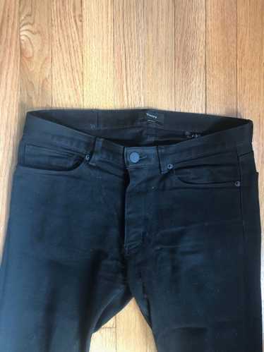 Monterey Faux Leather 5 Pocket Bootcut Pant Black