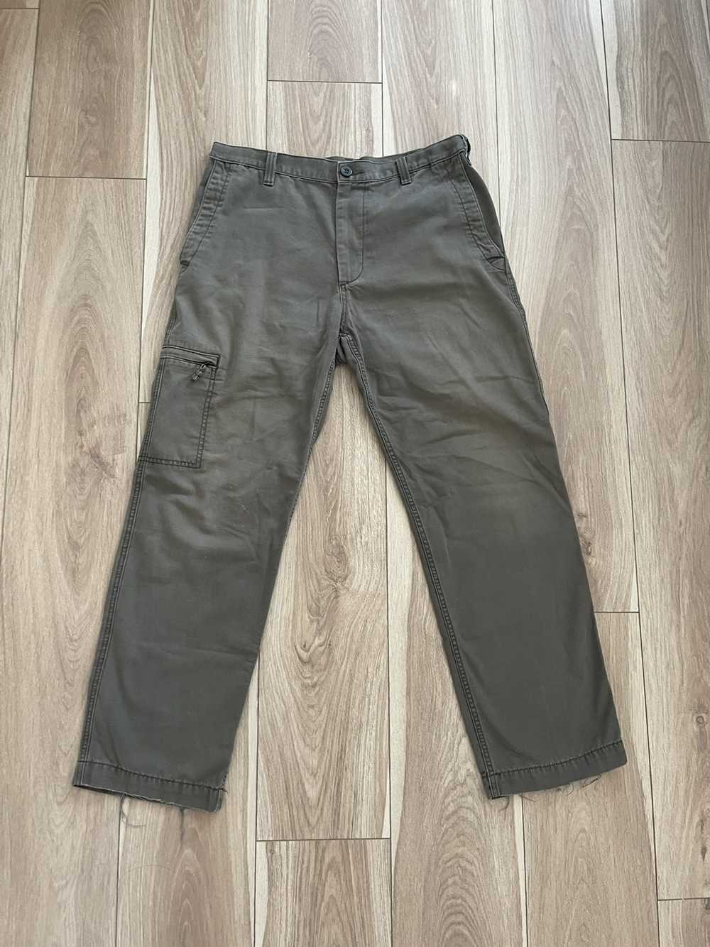 Vintage Vintage Faded green cargo pant - image 1