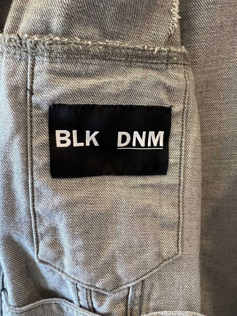 Blk Dnm Distressed Grey Denim Jacket - image 4