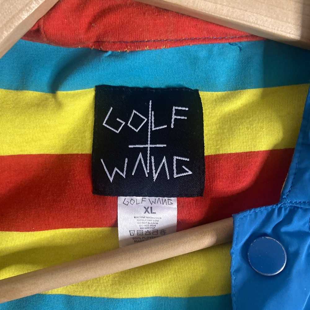 Golf Wang × Odd Future Blue Golfwang Cat jacket - image 3
