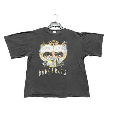 Vintage Michael Jackson Dangerous 90s t-shirt - size L – Vintage