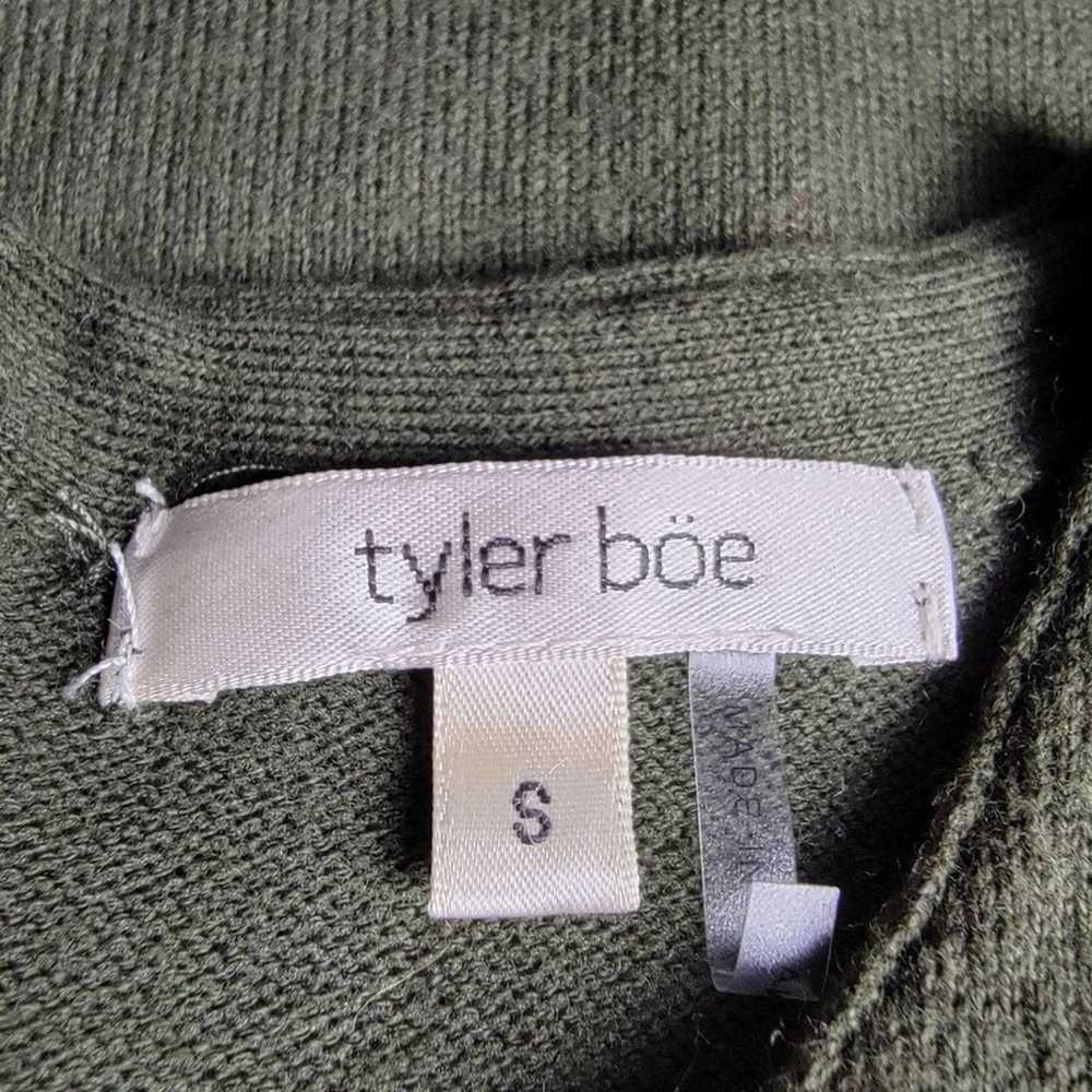 Anthropologie Tyler Boe Cashmere Olive Green Swea… - image 4