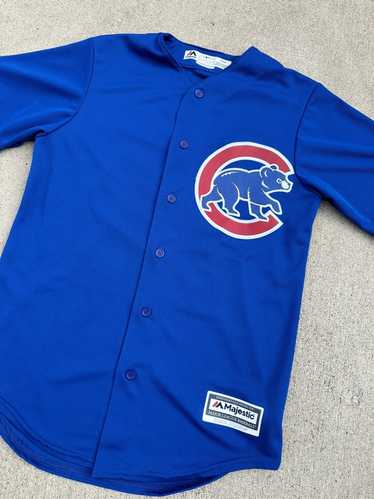 Vintage 80s Majestic MLB Chicago Cubs Baseball #12 Jersey Size Large 20W 28L
