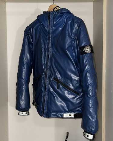 Stone Island Stone Island Down Ice Jacket 010 Blu… - image 1