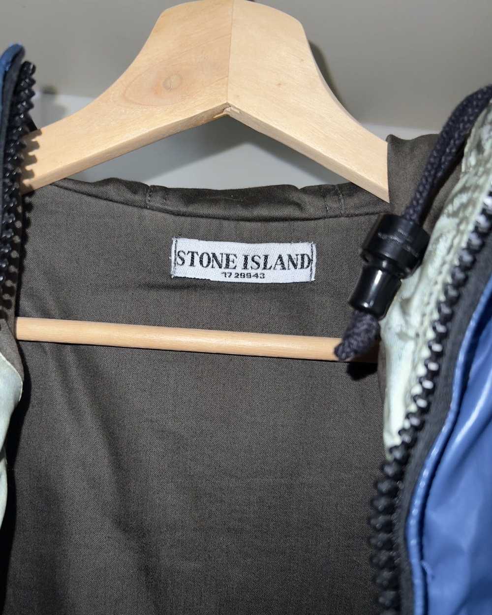 Stone Island Stone Island Down Ice Jacket 010 Blu… - image 7