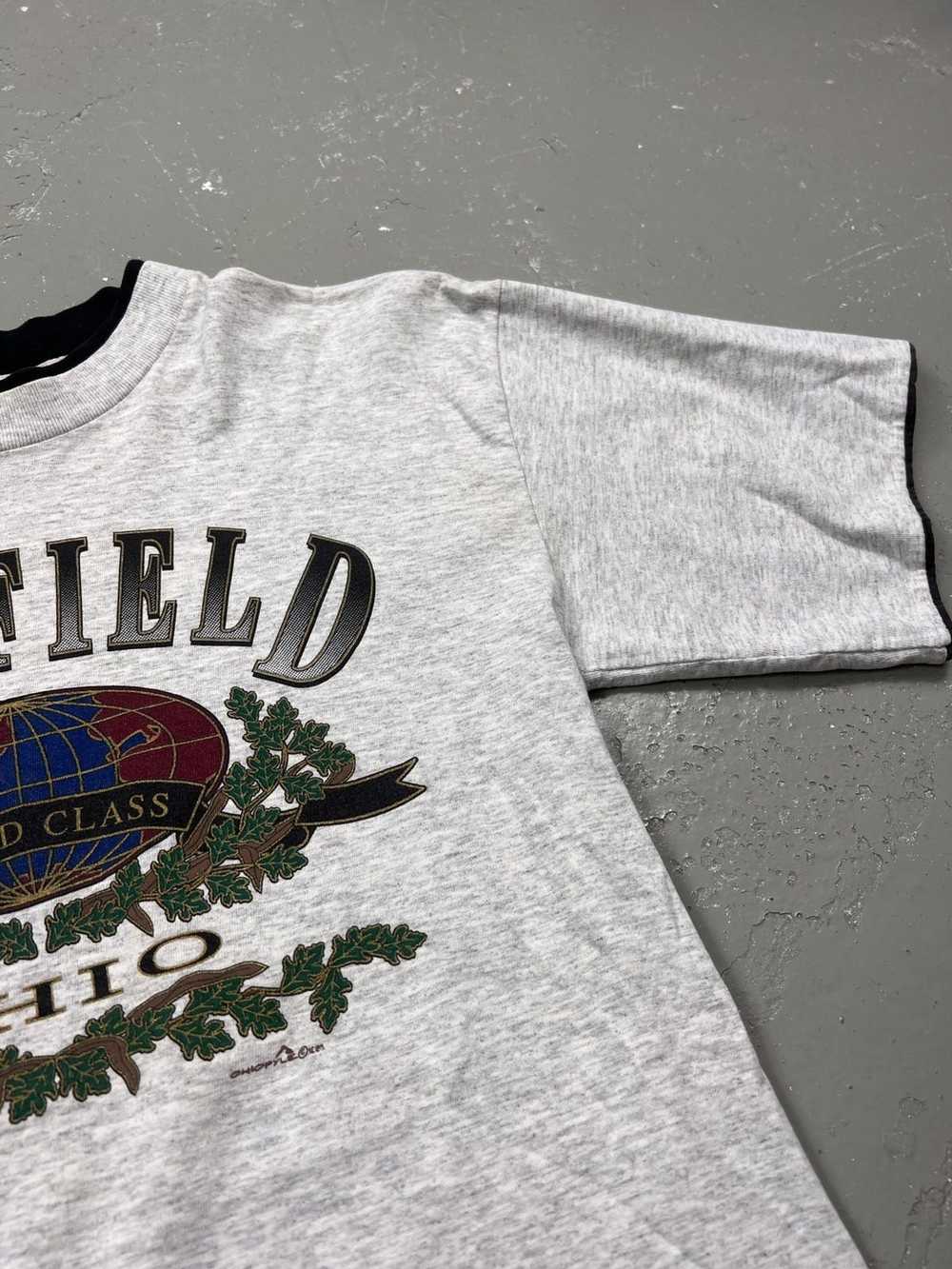 Vintage Fairfield Ohio World Class 90s Shirt Grey… - image 4