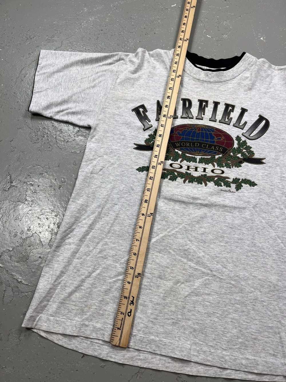 Vintage Fairfield Ohio World Class 90s Shirt Grey… - image 6