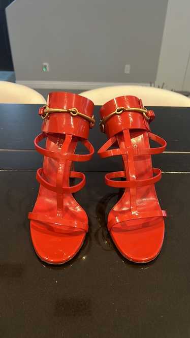 Gucci Ursula Horsebit Ankle-Strap Sandals