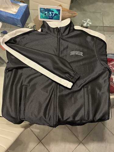 Supreme Supreme black bonded mesh track jacket siz
