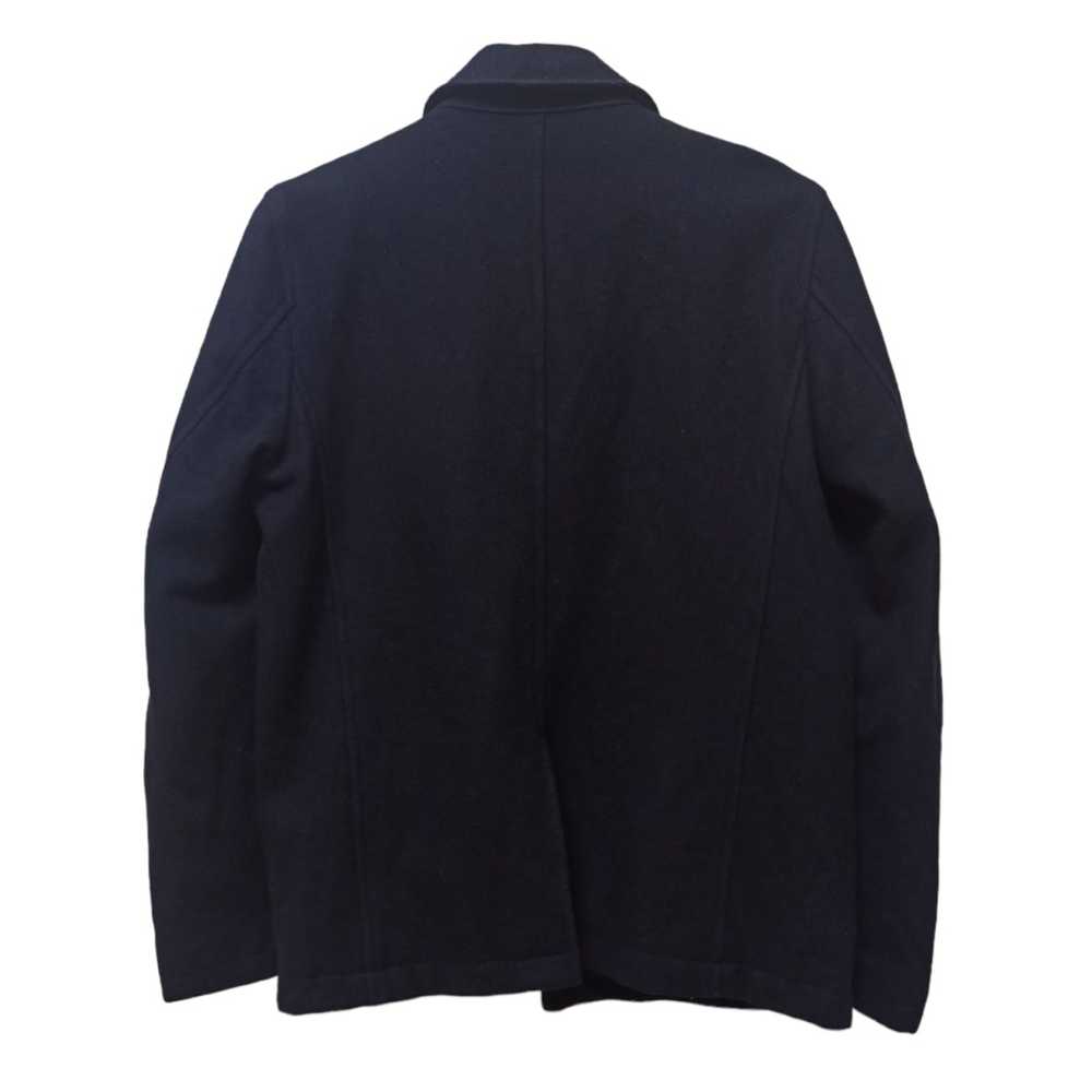 Beams Plus Beams Plus Dark Blue Wool Collar Butto… - image 7