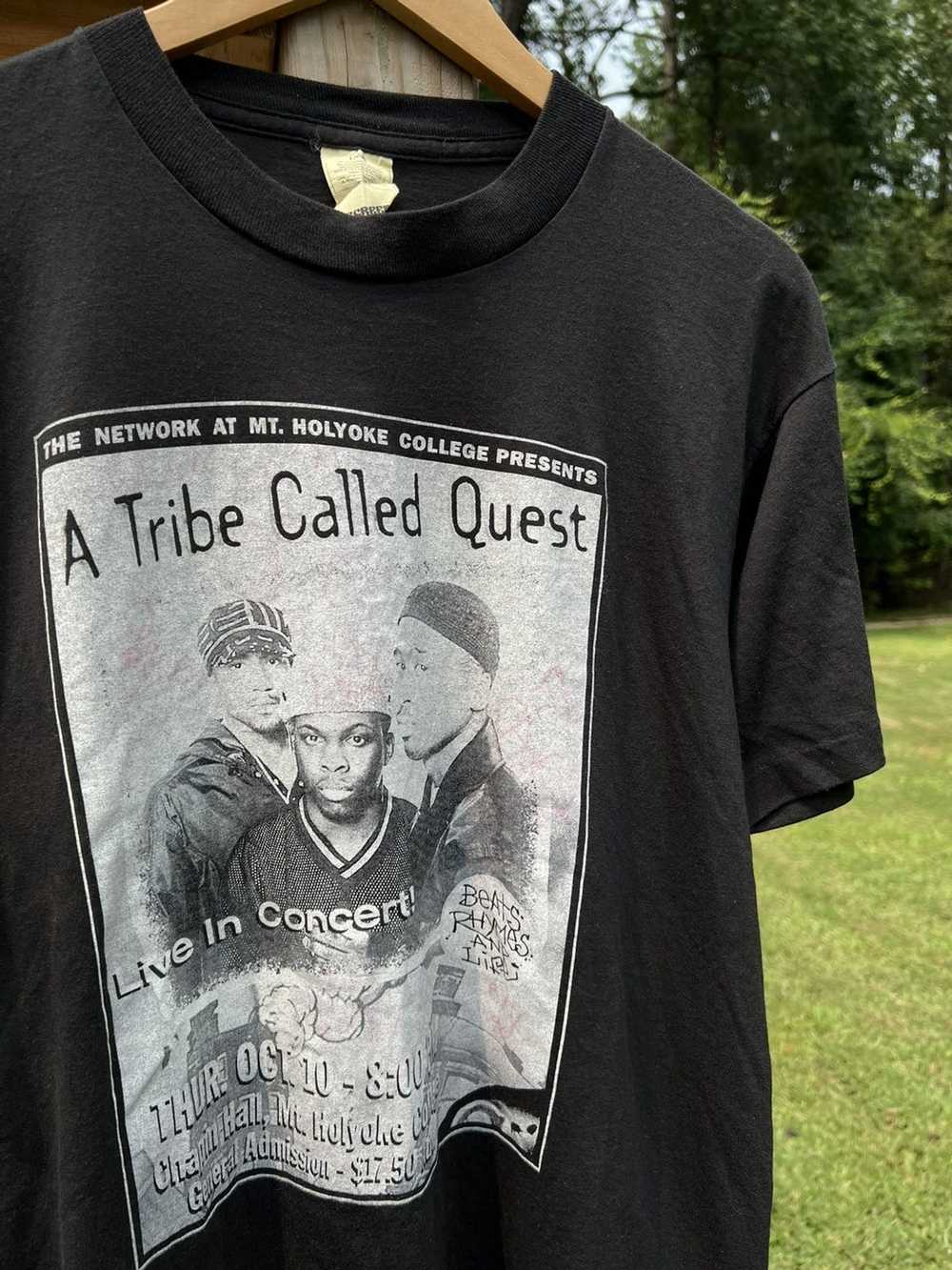 Vintage Very RARE Tribe Called Quest Staff Tee (L… - image 2