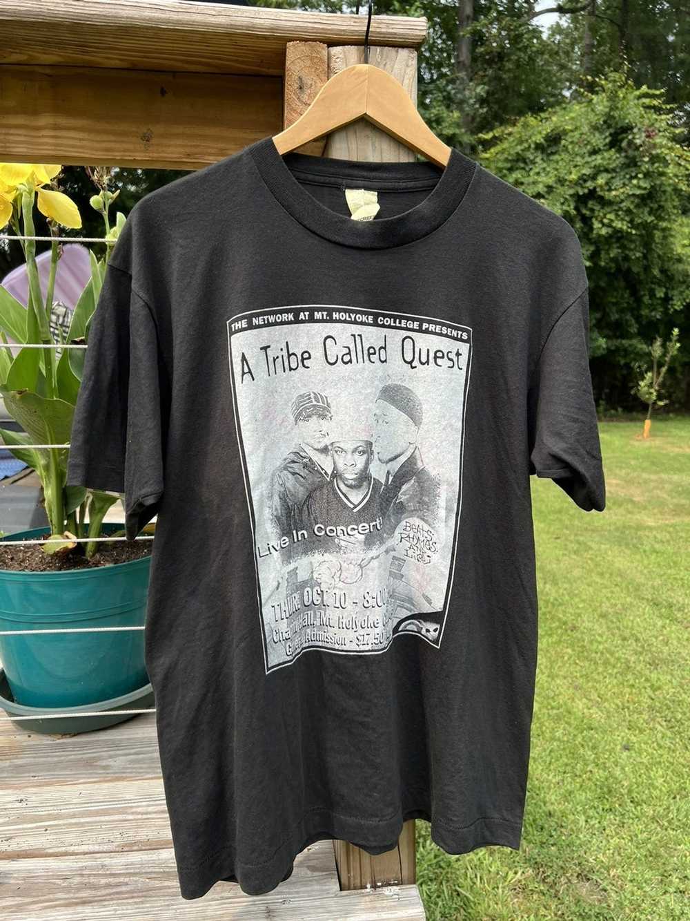 Vintage Very RARE Tribe Called Quest Staff Tee (L… - image 3