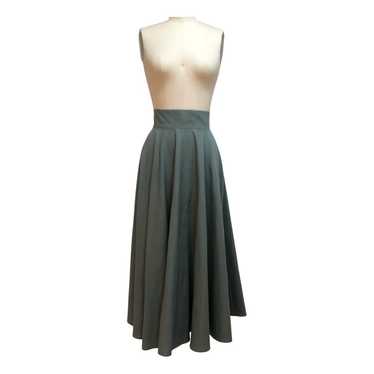 8 by Yoox Linen maxi skirt - image 1
