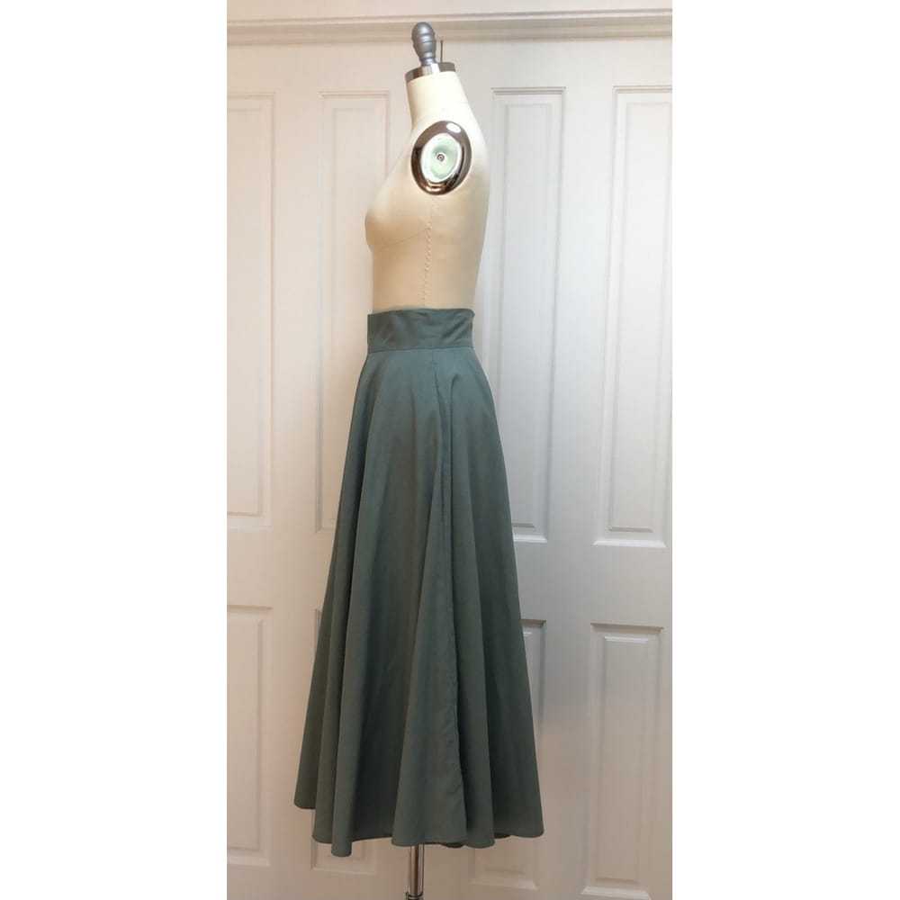 8 by Yoox Linen maxi skirt - image 4