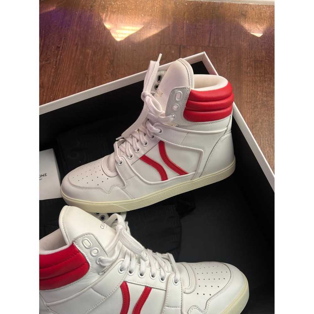 Celine Leather high trainers - image 2