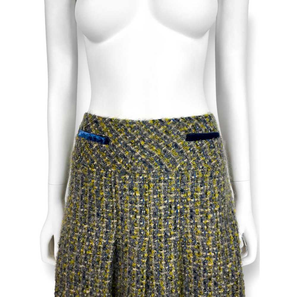 Anna Sui Wool mid-length skirt - image 11