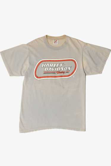 Vintage Distressed Harley Davidson Racing T-Shirt