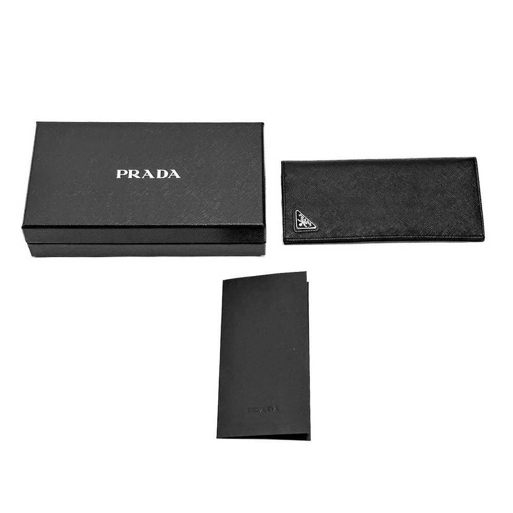 Prada Prada Classic Traingle Logo Wallet (22pr230… - image 2