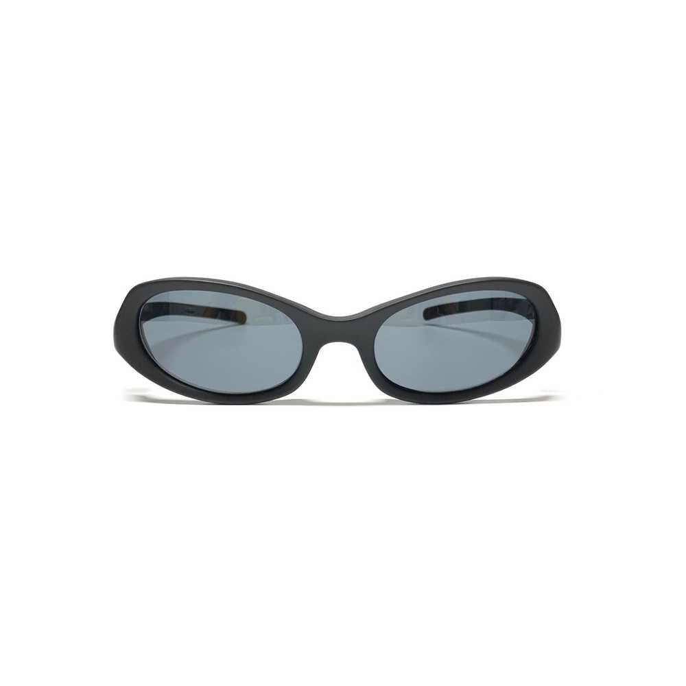 Prada Frosted Angled Sunglasses (Black) - image 3