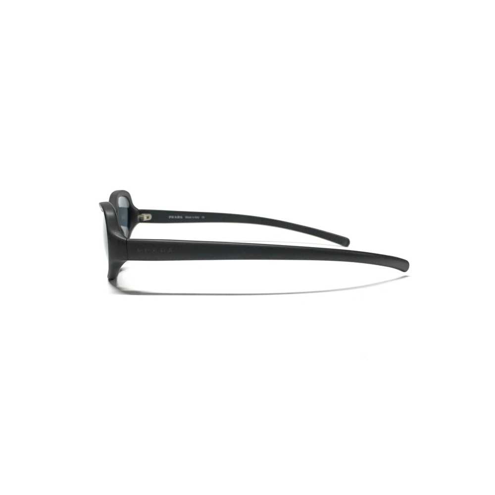 Prada Frosted Angled Sunglasses (Black) - image 4