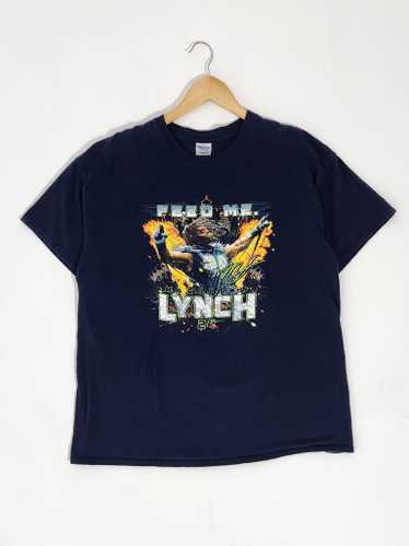 "Feed Me" Marshawn Lynch Graphic T-Shirt Sz. XL