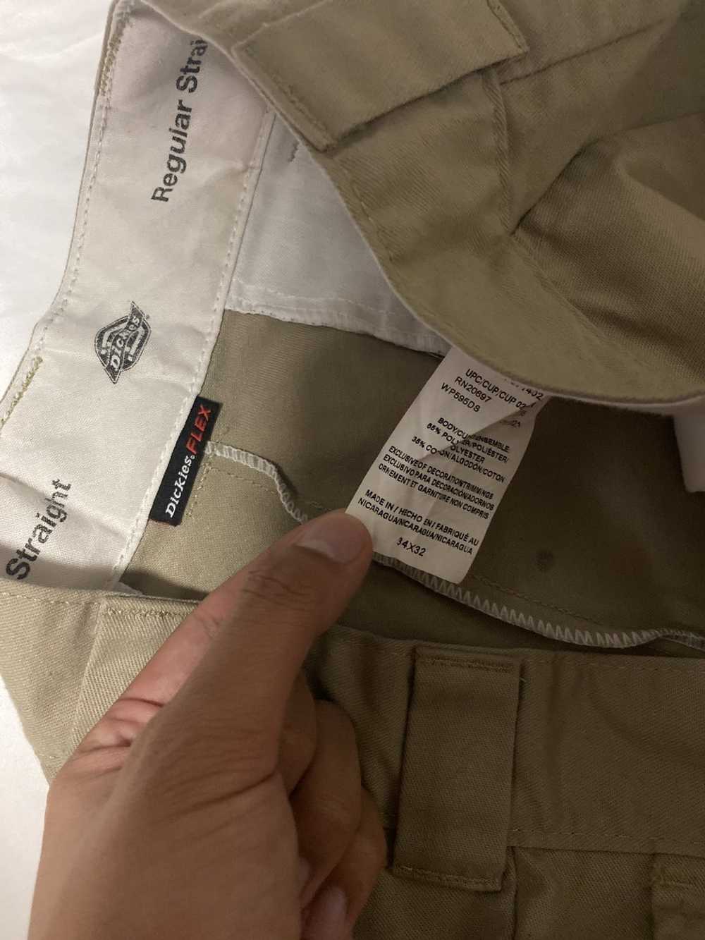 Dickies Khaki Cargo Regular Straight Dickies Pant… - image 2