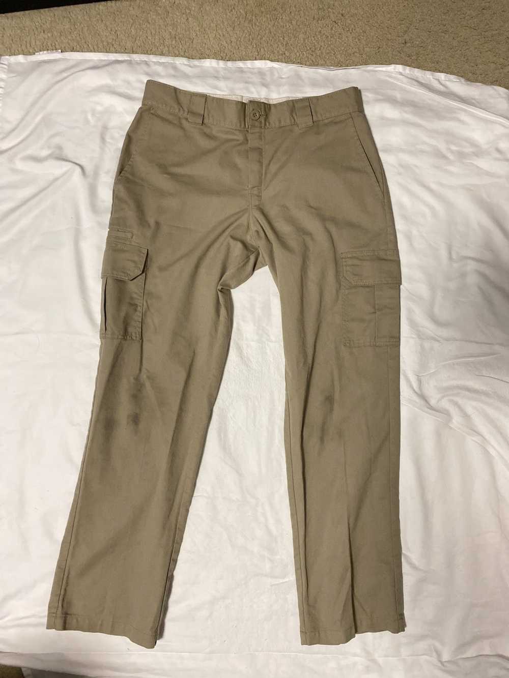 Dickies Khaki Cargo Regular Straight Dickies Pant… - image 3