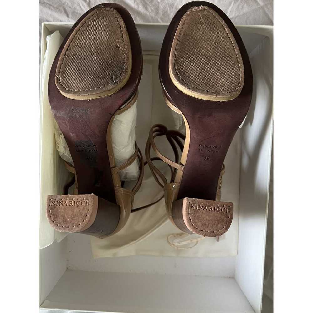 Nina Ricci Leather sandal - image 5
