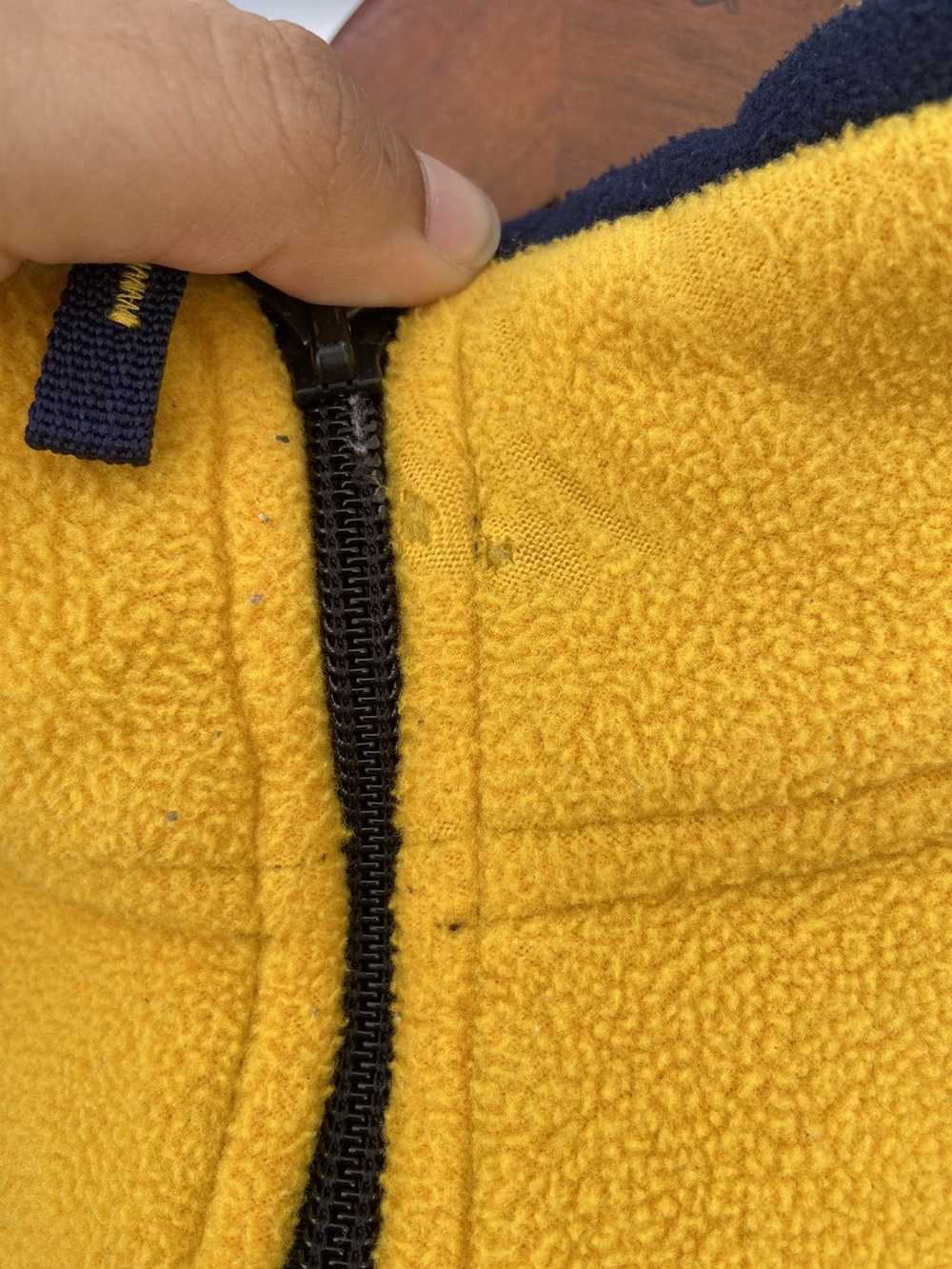 Old Navy Navy and Yellow Old Navy Fleece Quarter … - image 3
