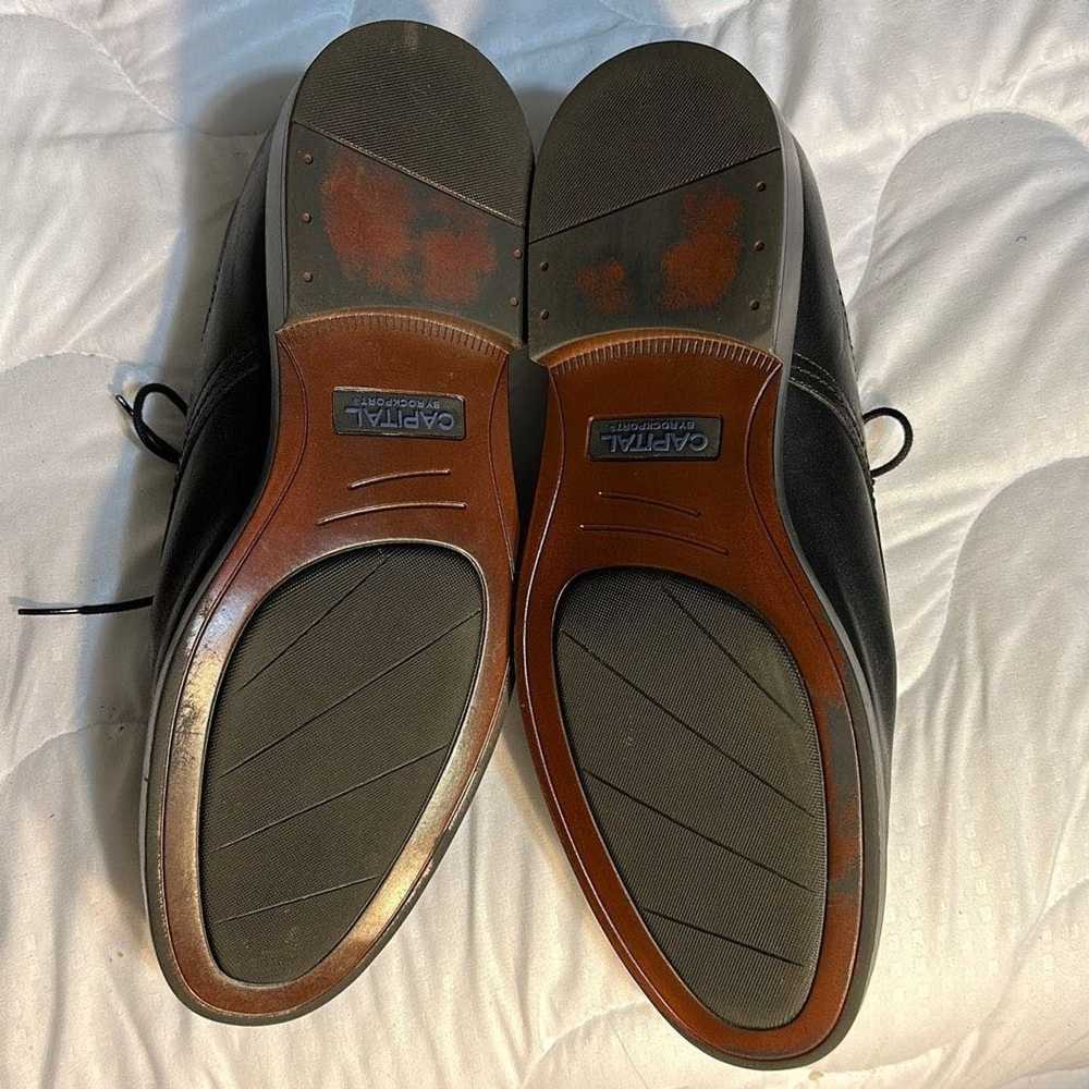 Rockport Capital By Rockport Black Leather Shoes … - image 7