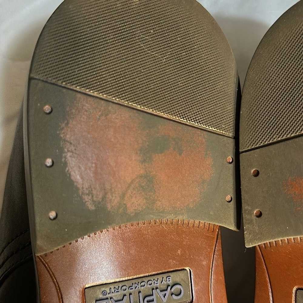 Rockport Capital By Rockport Black Leather Shoes … - image 8