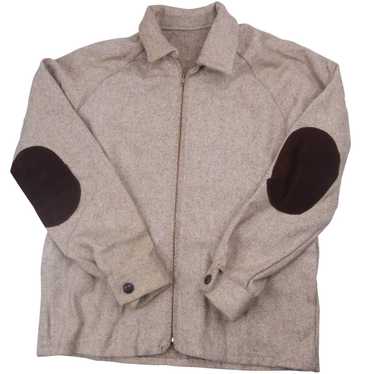 Vintage Woolrich Jacket Shacket Wool Shirt Made USA Medium Lined