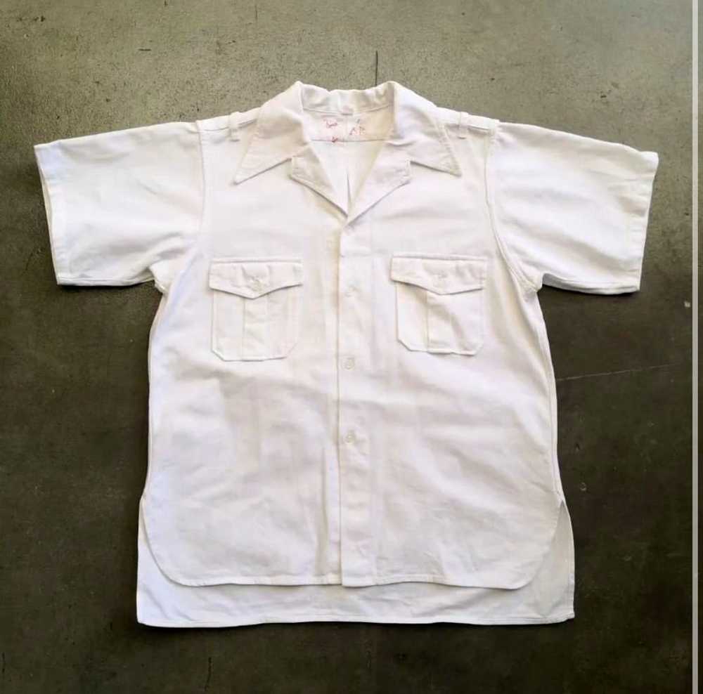 Vintage French Army Marine Shirt - image 1