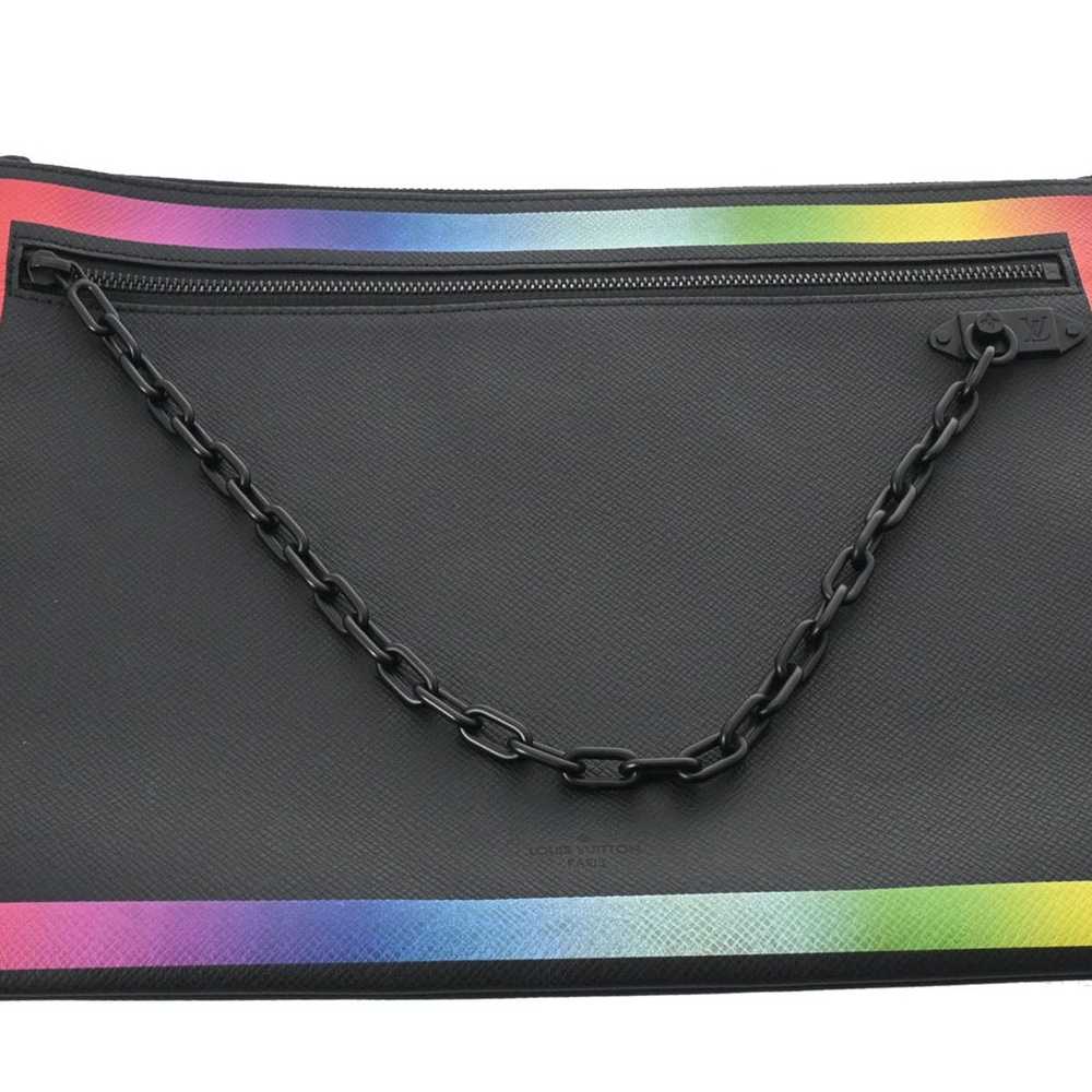 Louis Vuitton Louis Vuitton Taiga Pochette Clutch - image 8