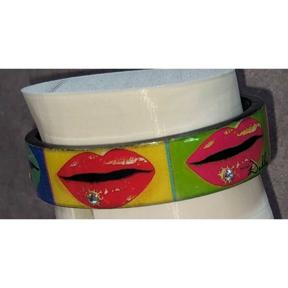 Other Debbie Brooks Rainbow Lips Nano Cuff - image 5