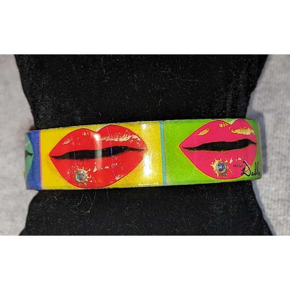 Other Debbie Brooks Rainbow Lips Nano Cuff - image 6