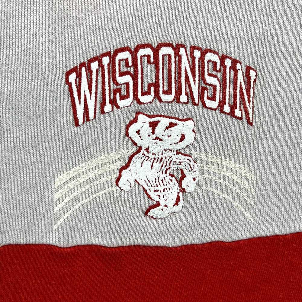 Champion × Vintage Vintage Wisconsin Badgers Hood… - image 3