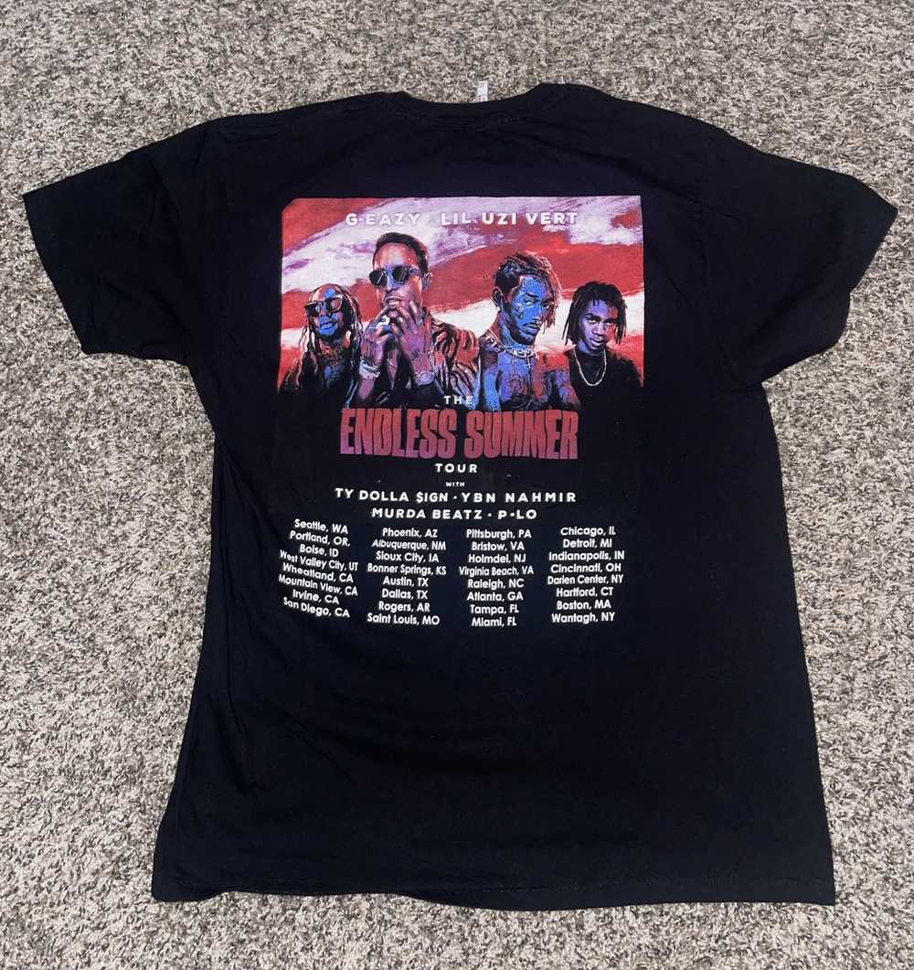 Rap Tees G-Easy The Endless Summer Tour T Shirt M… - image 4